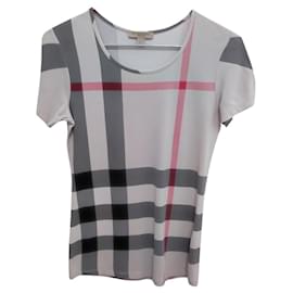 Burberry-Camiseta-Bege