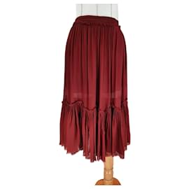 Autre Marque-Skirts-Dark red