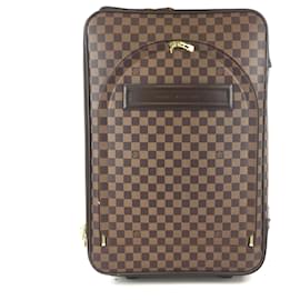 Louis Vuitton-Louis Vuitton Pegase Luggage 55 Damier Ebene Canvas-Brown