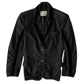 Yves Saint Laurent-Giacca blazer YSL vintage-Nero