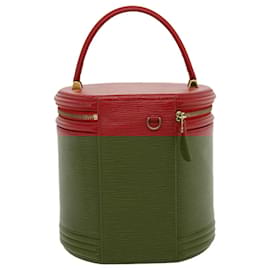 Louis Vuitton-LOUIS VUITTON Epi Cannes Hand Bag Red M48037 LV Auth pt3721-Red