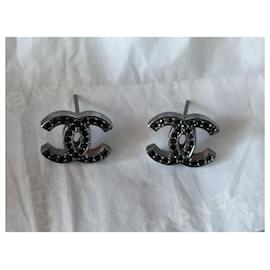 Chanel Orecchini cc Nero