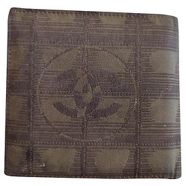 Chanel Geldbörse braun khaki Braun Khaki