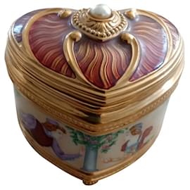Faberge-caixa de música Fabergé, Romeu e Julieta-Metálico