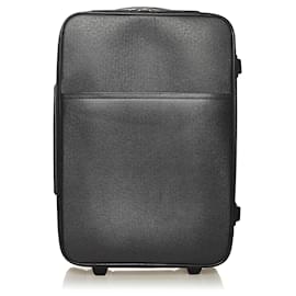 Louis Vuitton-Louis Vuitton Black Taiga Pegase 55-Black