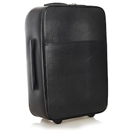 Louis Vuitton-Louis Vuitton Black Taiga Pegase 55-Black