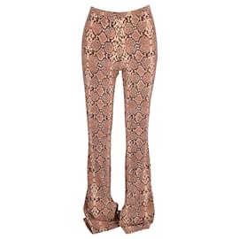 Anine Bing Cigarette Python Hose aus Polyamid mit Animal-Print Andere