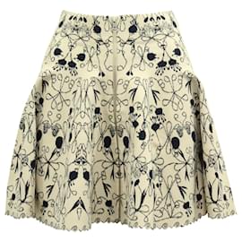 Alaïa-Alaia Printed Skirt in Multicolor Viscose -Other