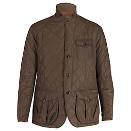 Ralph Lauren-Ralph Lauren Quilted Jacket in Brown Nylon -Brown
