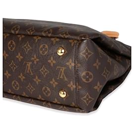 Louis Vuitton-Louis Vuitton Monogram Canvas & Havane Leather Pallas Mm-Brown
