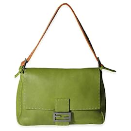 Fendi-Sac Fendi en cuir romain Selleria Mama Forever-Marron