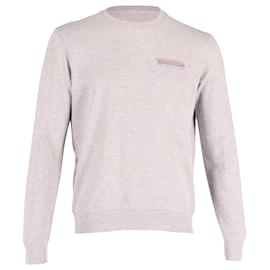 Apc-a.P.C. Minimalist Sweatshirt in Grey Cotton-Grey