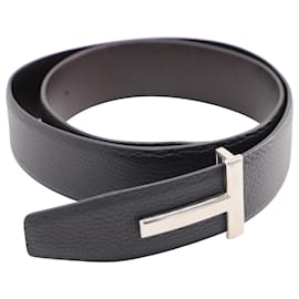 Tom Ford-Tom Ford T Icon 40mm Reversible Belt in Black Leather-Black