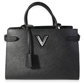 Borsa a tracolla in pelle Epi nera di Louis Vuitton Nero