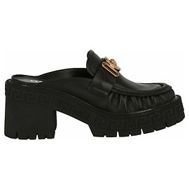 Versace Medusa Biggie Platform Mules Black