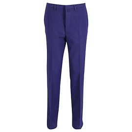 Jil Sander Hose aus blauer Wolle Blau