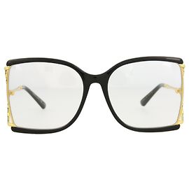 Occhiali da sole Gucci Square -Frame Injection Nero
