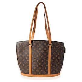 Louis Vuitton-Louis Vuitton Monogram Canvas Babylone Tote-Brown