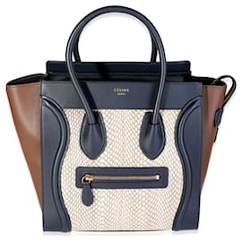 Céline-Celine Multicolor Water-snake Micro Luggage Tote-Other