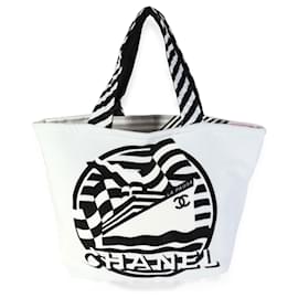Chanel-Chanel Multicolor Terry & Canvas Reversible La Pausa Beach Tote -Other