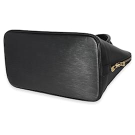 Louis Vuitton-Louis Vuitton Cuero Epi Negro Alma Pm-Negro