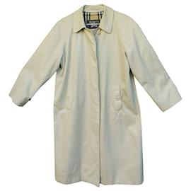 Burberry-vintage Burberry raincoat with size defect 40-Beige