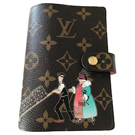 Louis Vuitton-Monogram LV - PM diary cover-Brown
