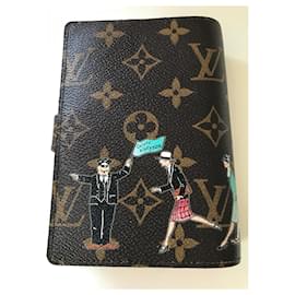 Louis Vuitton-Monogram LV - PM diary cover-Brown