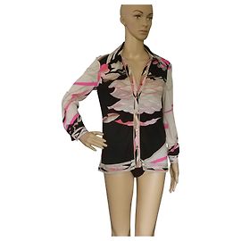 Leonard Bluse Polyamid Jersey Mehrfarbig Mehrfarben