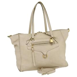 Louis Vuitton-LOUIS VUITTON Monogram Empreinte Lumineuse PM Tote Bag White M93411 auth 30536-White