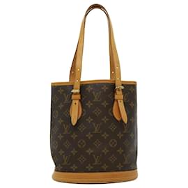 Louis Vuitton-LOUIS VUITTON Monogram Bucket PM Shoulder Bag Vintage M42238 LV Auth pt3731-Other