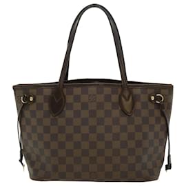 Louis Vuitton-LOUIS VUITTON Damier Ebene Neverfull PM Tote Bag N51109 LV Auth jk2286-Other