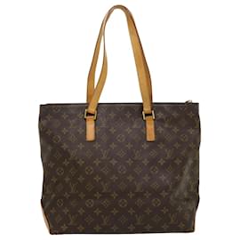 Louis Vuitton-LOUIS VUITTON Monogram Cabas Mezzo Tote Bag M51151 LV Auth pt3738-Other