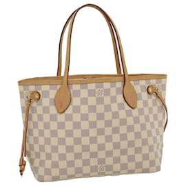 Louis Vuitton-LOUIS VUITTON Damier Azur Neverfull PM Tote Bag N41362 LV Auth 30526-Other
