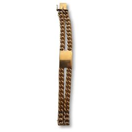 Pierre Balmain Pulseira folheada a ouro Dourado