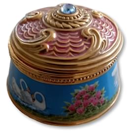Faberge-Caixa de música e joias o lago dos sinais-Multicor