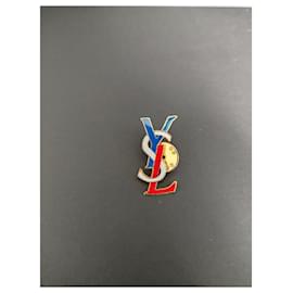 Yves Saint Laurent-Broches et broches-Multicolore