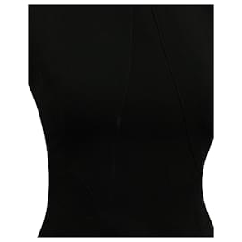 Alexander Wang-Alexander Wang Figurbetontes Kleid aus schwarzem Polyester-Schwarz