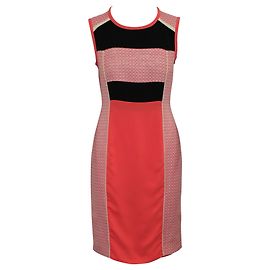 Marella Robe rose avec détails jacquard Rose
