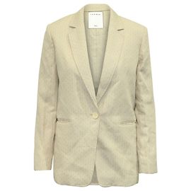 Blazer Tailleur Imprimé Sandro Paris en Polyester Viscose Multicolore Autre