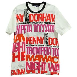 Camiseta gráfica Junya Watanabe de algodón blanco Blanco