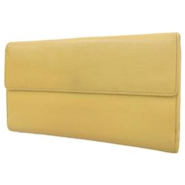 Chanel-Wallets-Yellow