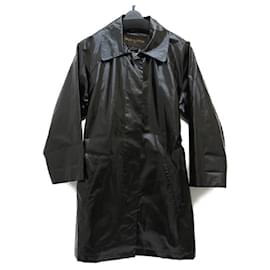 Louis Vuitton-[LOUIS VUITTON/Louis Vuitton] half coat cotton/polyurethane black ladies-Black