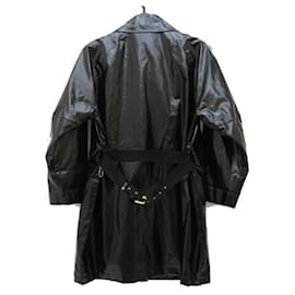 Louis Vuitton-[LOUIS VUITTON/Louis Vuitton] half coat cotton/polyurethane black ladies-Black