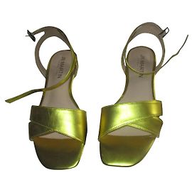 Sandales JB Martin en cuir doré Doré