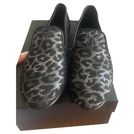 Sapatilhas de ballet Giuseppe Zanotti em pele Outro