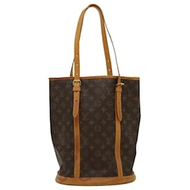 Louis Vuitton-LOUIS VUITTON Monogram Bucket GM Shoulder Bag M42236 LV Auth jk2185-Other