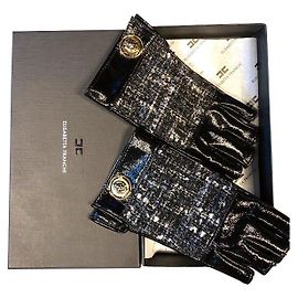 Elisabetta Franchi Gloves Black