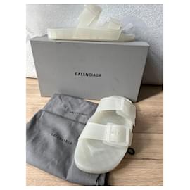 Balenciaga-Men Sandals-White