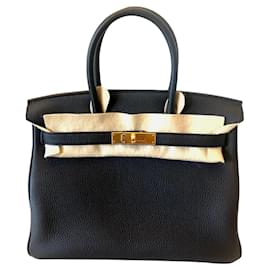 Hermès-Birkin  30-Negro